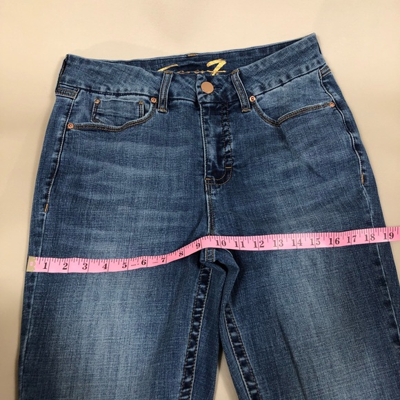 Seven7 Tummyless High Rise Skinny Size 12 - Picture 11 of 16